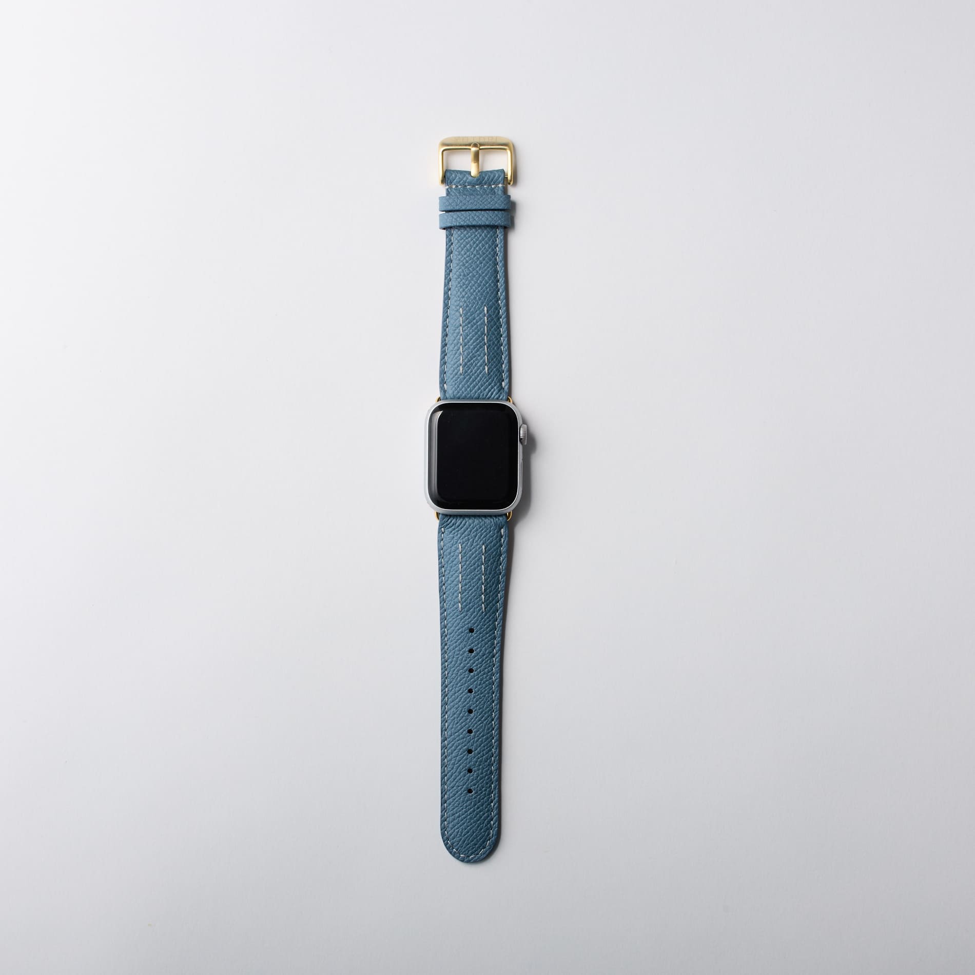 Apple Watch レザーバンド (色：ターコイズ)【38mm/40mm/41mm】